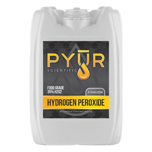 Pyur Scientific Hydrogen Peroxide 34% H2O2 5 Gallon - Default Title (870305)