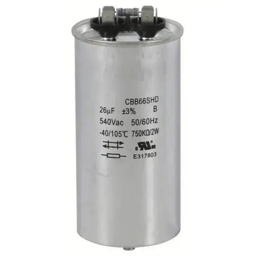 Replacement Capacitors HPS 1000 - 26 MFD 525 Volt (Single/Wet)