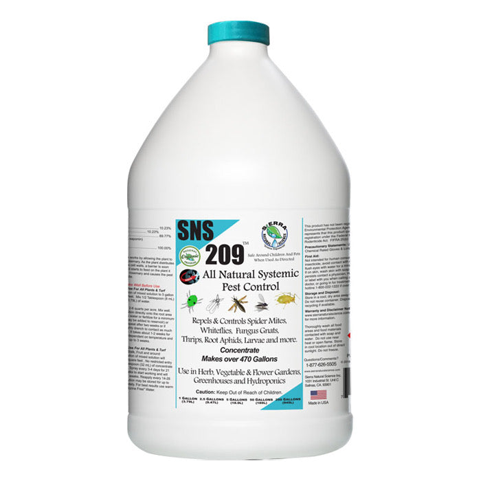 SNS 209 Pesticide Concentrate (Systemic) Gal - Default Title (SNS209-GAL)