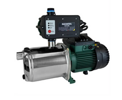 DAB EUROINOX 50/506 Multistage Centrifugal Pump with Mas Control - 115V/230V Dual Voltage - 1 to 32 gpm - 7.4 to 14.6 A - 1.36 hp - 116 psi