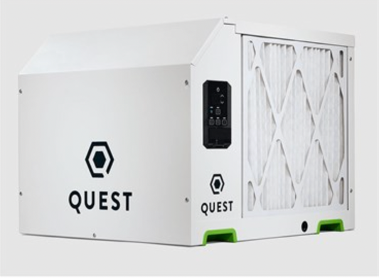 Quest 506 High Efficiency Overhead Dehumidifier with M-CoRR™ Technology - 500 Pints/Day - 208/230V - Merv 13 Filtration