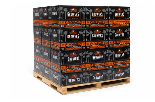 Growers Coco Bags 2 Gallon - Pallet