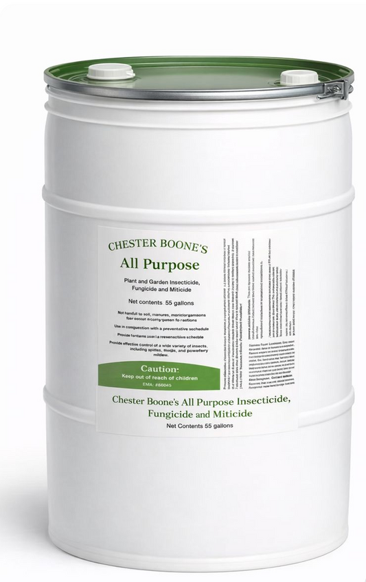Chester Boone's All Purpose Insecticide/Fungicide/Miticide - 55 Gallon