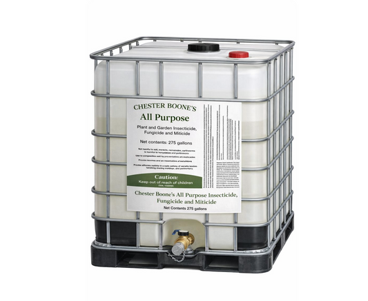 Chester Boone's All Purpose Insecticide/Fungicide/Miticide - 275 Gallon