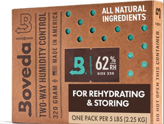 Boveda - SIZE 320 - 62% RH Case of 24 UNITS - Individually wrapped