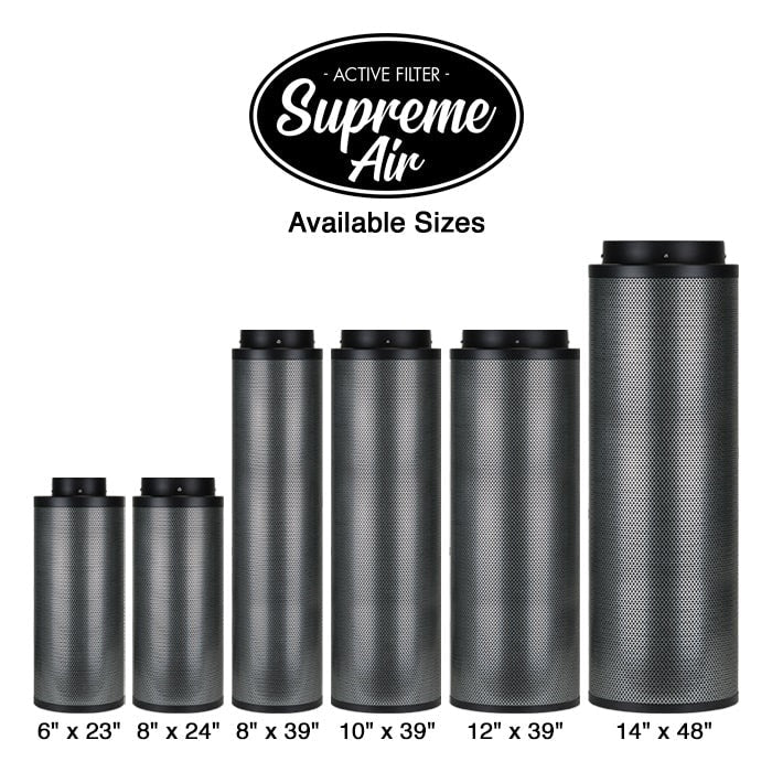 SupremeAir Australian Carbon Filter XL 14” x 48” 2500CFM - Default Title (785014)