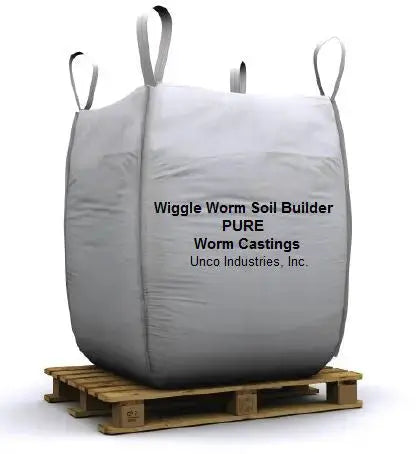 Wiggle Worm Soil Builder PURE Worm Castings Bulk, 2000 lb