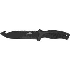 Zenport 14032E 5.9-inch blade Survival/Fishing Knife w/gut hook and sheath available from Seres Ag