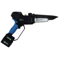 Zenport ES78 Cordless, Battery Powered 6" blade chain saw available from Seres Ag