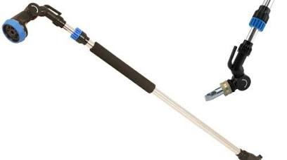 Rainmaker Telescopic Watering Wand w/ Thumb Slide Flow Control 36 in. to 60 in