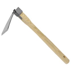 Zenport J6-02 Forged Stainless Steel Hoe with 15-Inch Ash Handle available from Seres Ag