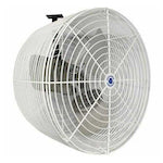 Schaefer Versa-Kool Circulation Fan 20 in w/ Tapered Guards, Cord & Mount - 5470 CFM